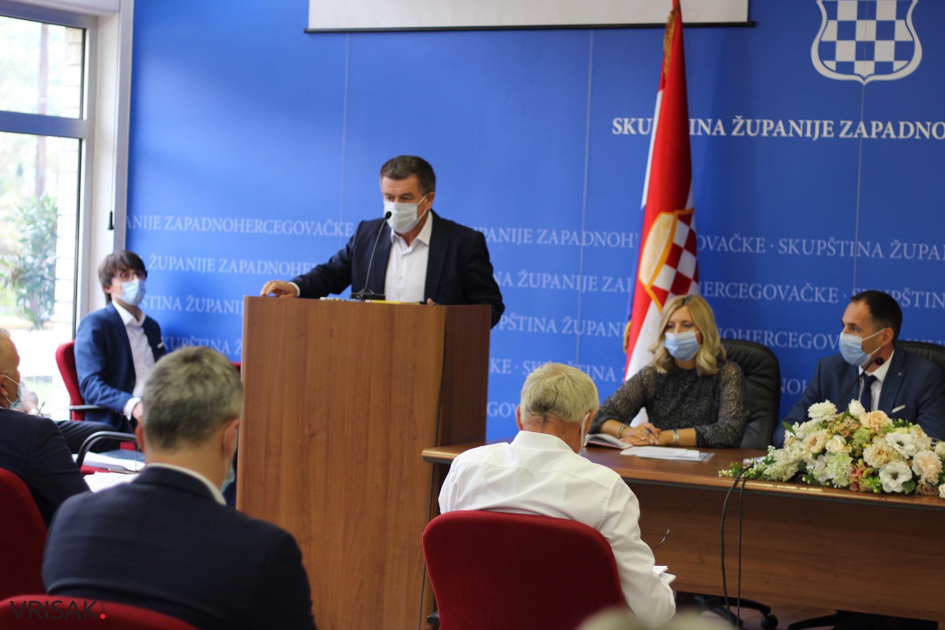 Održana 18. sjednica Skupštine Županije Zapadnohercegovačke