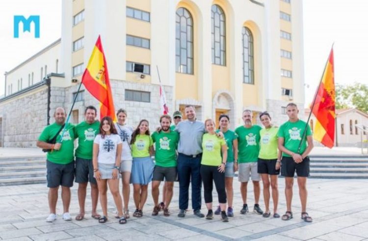 Španjolci na Putu sv. Jakova od Dubrovnika do Međugorja