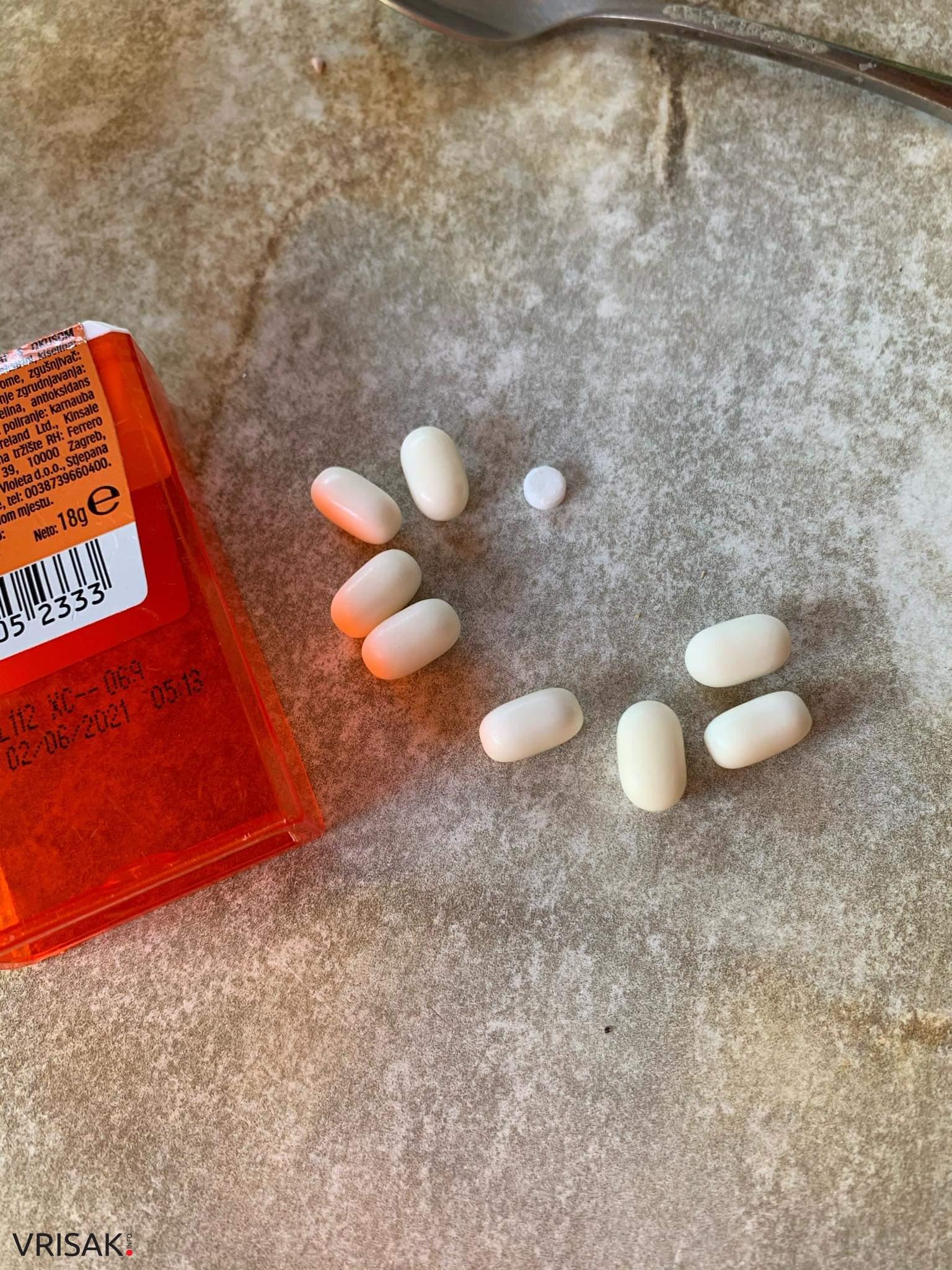 “Tabletice” u Tic Tac bombonima