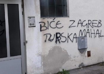 U Vitezu osvanuo grafit “Bit će Zagreb turska mahala”