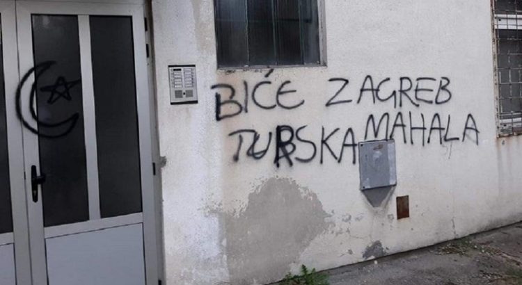 U Vitezu osvanuo grafit “Bit će Zagreb turska mahala”
