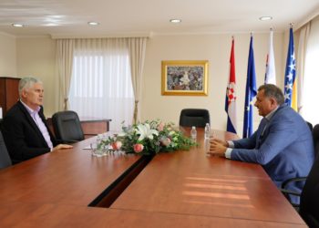 Završen sastanak Čovića i Dodika, razgovarali o izborima u Mostaru i situaciji u BiH
