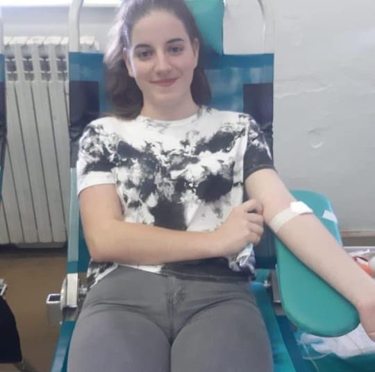 Srednjoškolci darivali krv u Širokom Brijegu