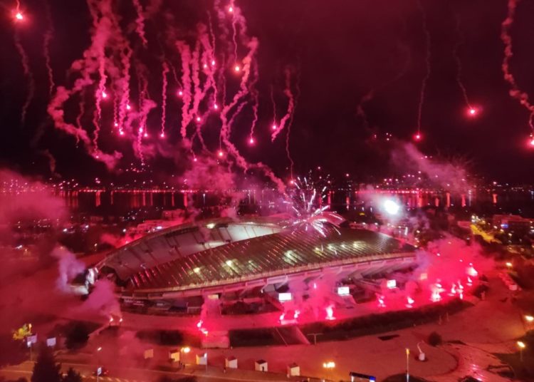 Spektakl u Splitu: Torcida slavi 70. rođendan