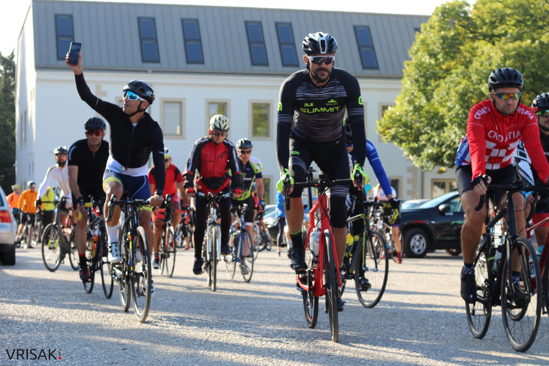 Rekreativna biciklistička vožnja “Franciskana” krenula iz Širokog Brijega