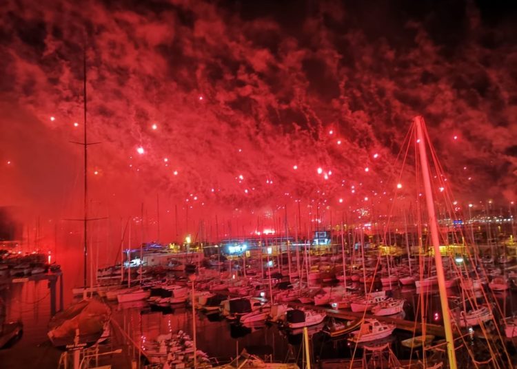 Spektakl u Splitu: Torcida slavi 70. rođendan