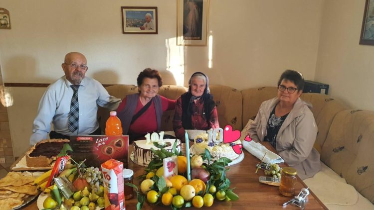 Župa Mostarski Gradac: Najstarija župljanka proslavila 101. rođendan