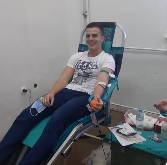 Srednjoškolci darivali krv u Širokom Brijegu