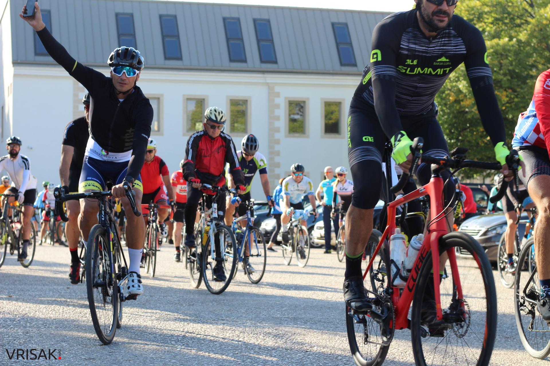 Rekreativna biciklistička vožnja “Franciskana” krenula iz Širokog Brijega