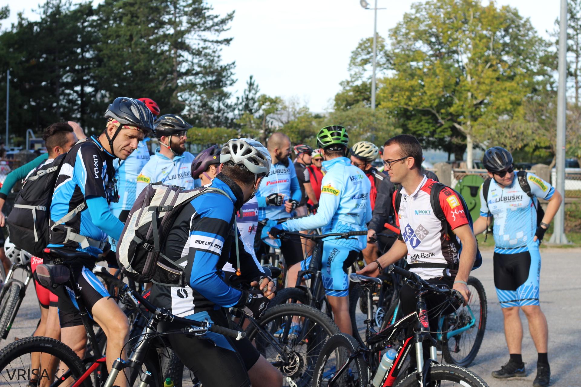 Rekreativna biciklistička vožnja “Franciskana” krenula iz Širokog Brijega