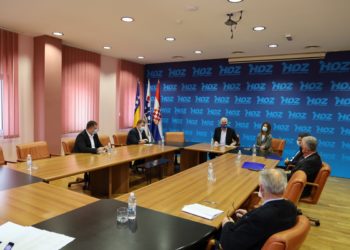 Predsjednik Čović primio u posjetu izaslanstvo HAZU-a BiH