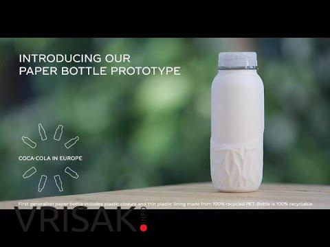 Coca-Cola proizvela prototip papirnate boce