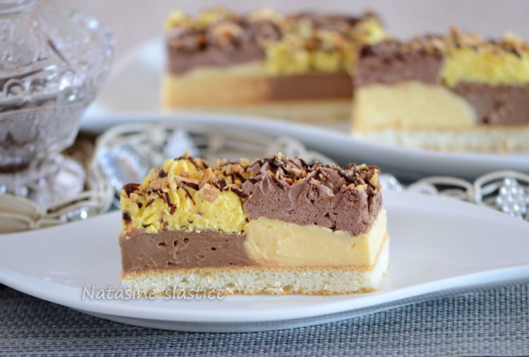 Kinder torta s dvije kreme