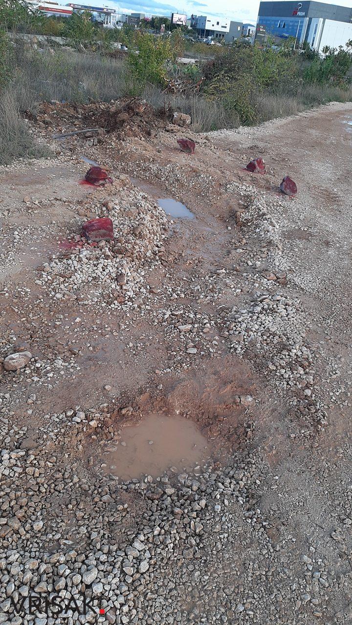 Ljubuški: Pripremni radovi za asfaltiranje u mjestu Mostarska Vrata