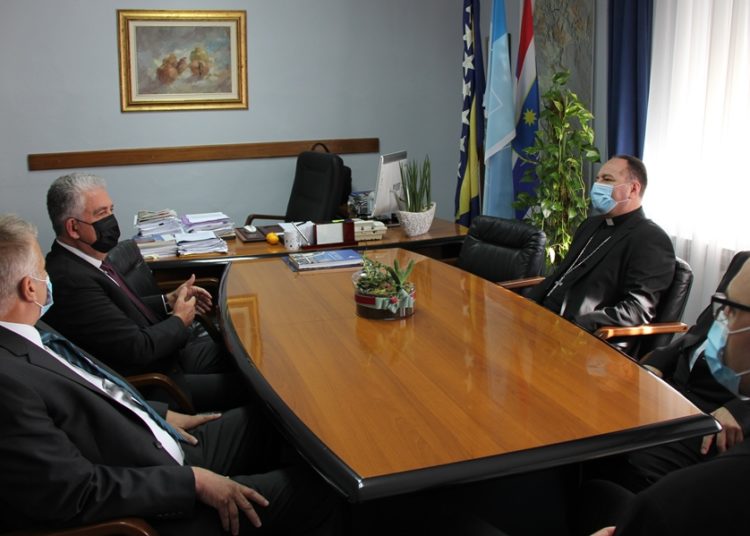 Predsjednik Herceg razgovarao sa biskupom Petrom Palićem