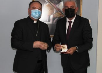 Predsjednik Herceg razgovarao sa biskupom Petrom Palićem