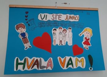 “Vi ste junaci”: Djeca iz Ljubuškog poslala lijepe poruke djelatnicima Doma zdravlja Ljubuški