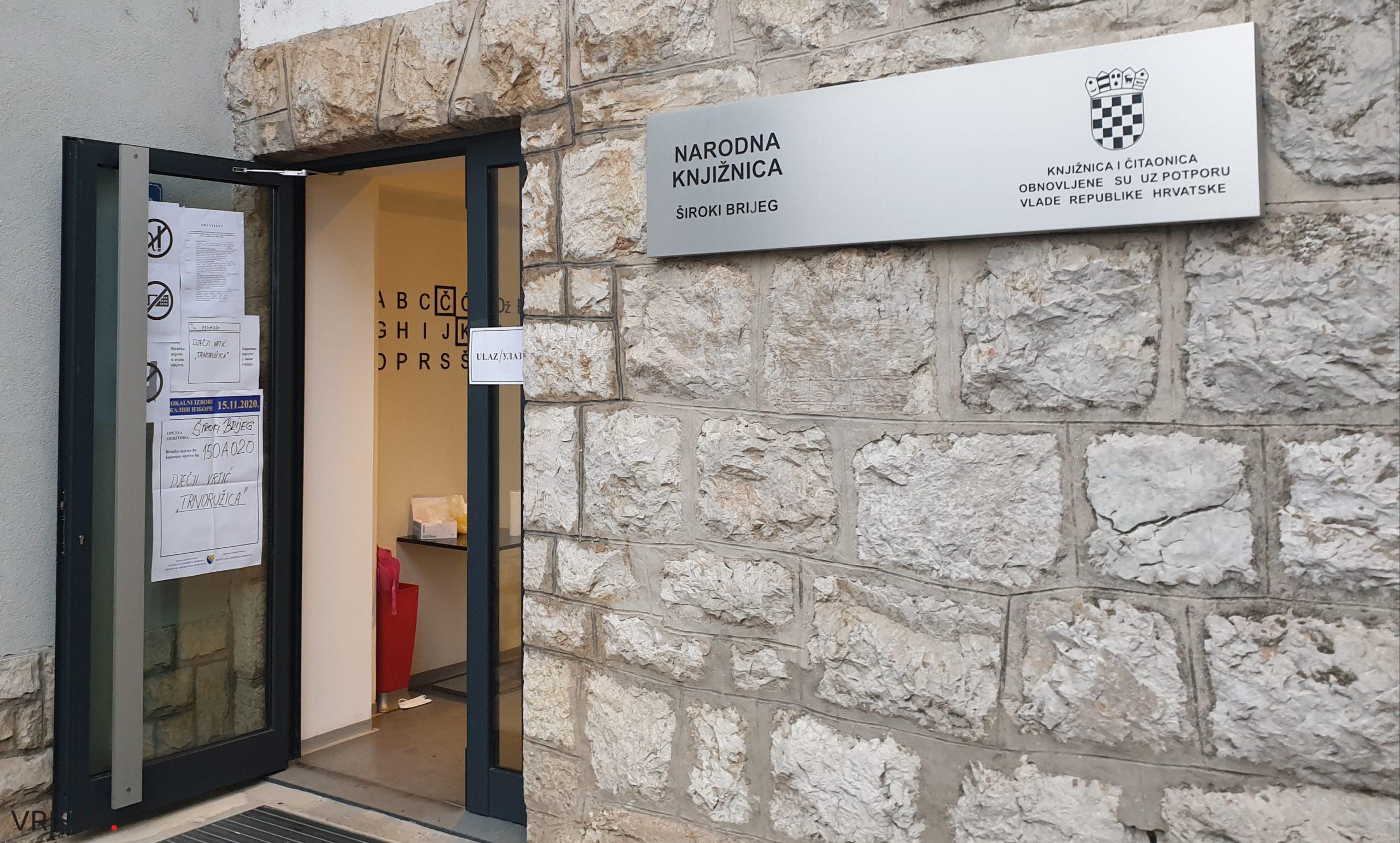 Široki Brijeg: Do 16 sati na izbore izišlo 5778 birača (24,60%)