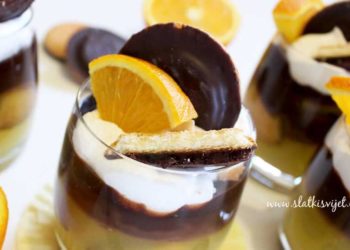 Jaffa desert u čaši