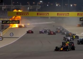 Prekinuta VN Bahraina zbog jedne od najtežih nesreća u Formuli 1 (VIDEO)