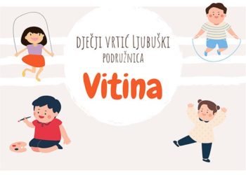 Poziv na upis djece u Dječji vrtić u Vitini