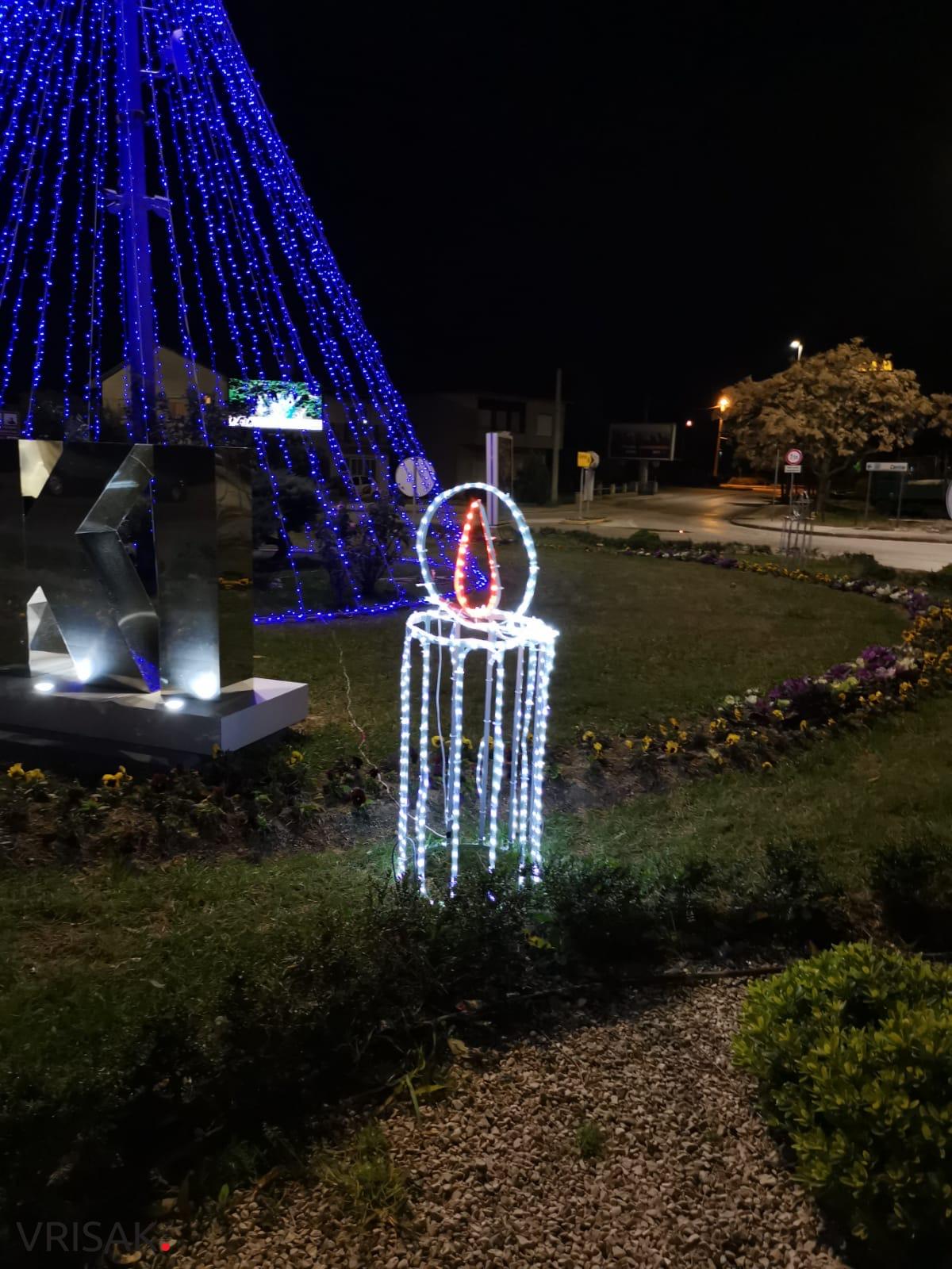 U Ljubuškom upaljena prva adventska svijeća