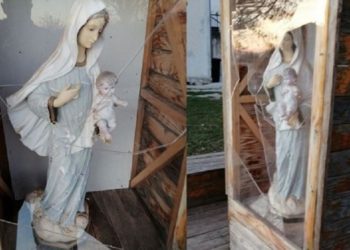 Novi incident u Stocu: Oštećena kapelica s Gospinim kipom