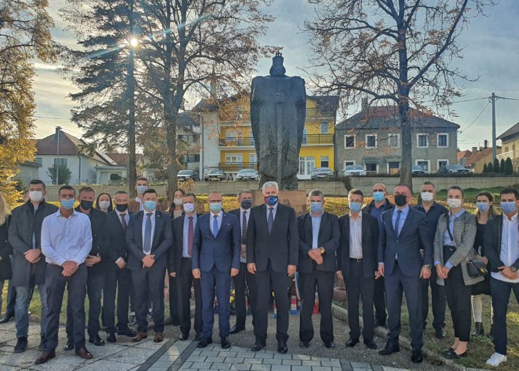 Čović i ministar MVEP-a RH Grlić Radman u Tomislavgradu