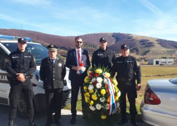 Izaslanstvo MUP-a ŽZH odalo počast žrtvama Kupreške visoravni