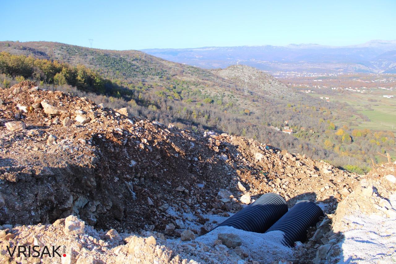 Široki Brijeg-Međugorje: U tijeku radovi na rekonstrukciji ceste na Polugrini