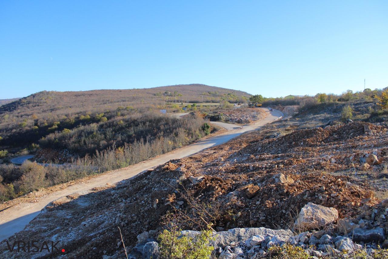 Široki Brijeg-Međugorje: U tijeku radovi na rekonstrukciji ceste na Polugrini
