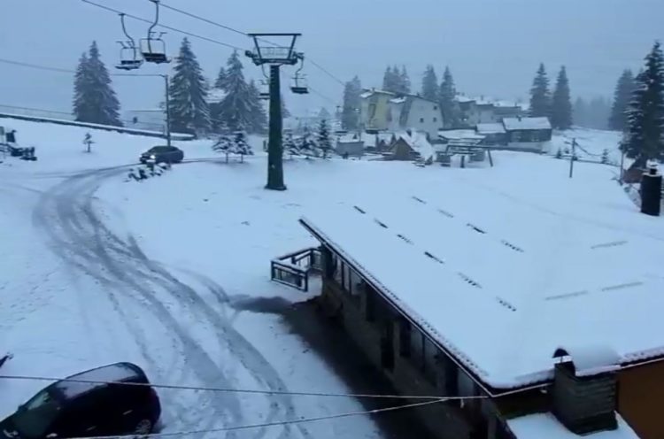 Planine zabijelile: Snijeg pao na Vlašiću, Vranici, Jahorini, Bjelašnici…