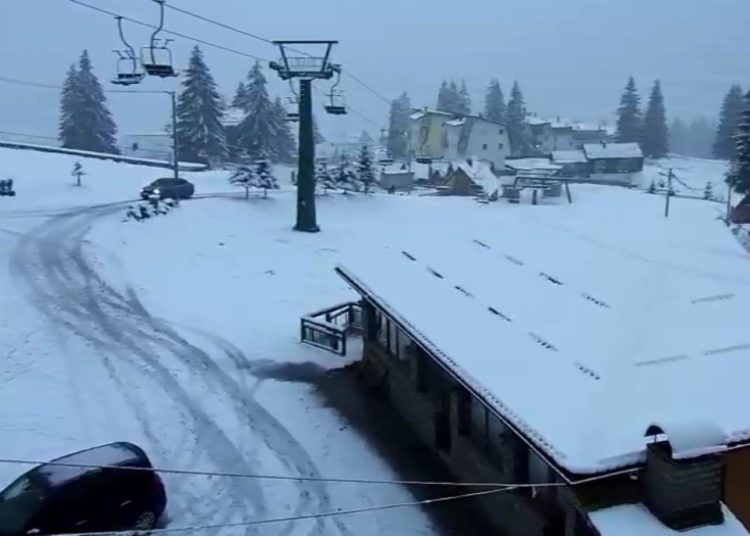 Planine zabijelile: Snijeg pao na Vlašiću, Vranici, Jahorini, Bjelašnici…