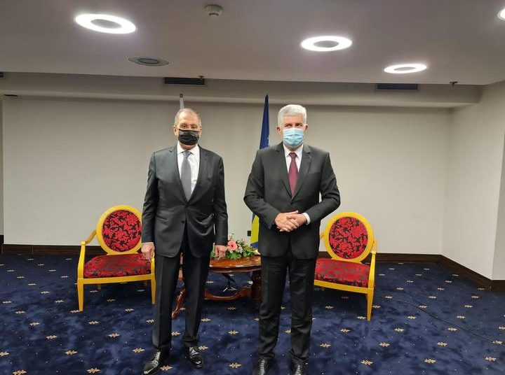 Čović – Lavrov: Tri konstitutivna naroda moraju biti apsolutno ravnopravna