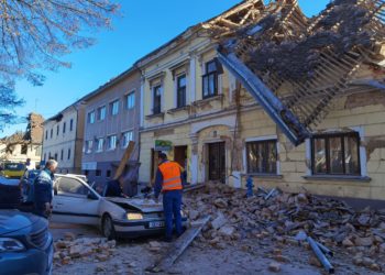Potres magnitude 6.3 kod Petrinje. Jako se tresla gotovo cijela Hrvatska