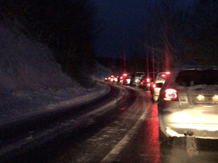 Zbog snijega zatvorena cesta Posušje – Blidinje