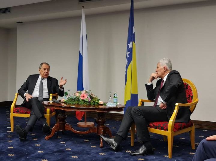 Čović – Lavrov: Tri konstitutivna naroda moraju biti apsolutno ravnopravna