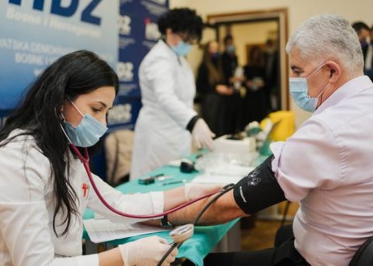 Gradski odbor HDZ BiH Mostar se odazvao pozivu za dobrovoljno darivanje krvi