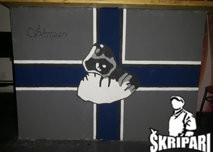 Škripari nastavili grafitima uređivati Široki Brijeg