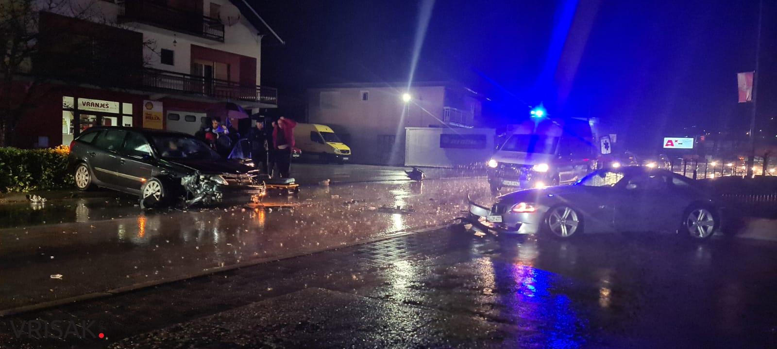 Teška prometna nesreća u Grudama