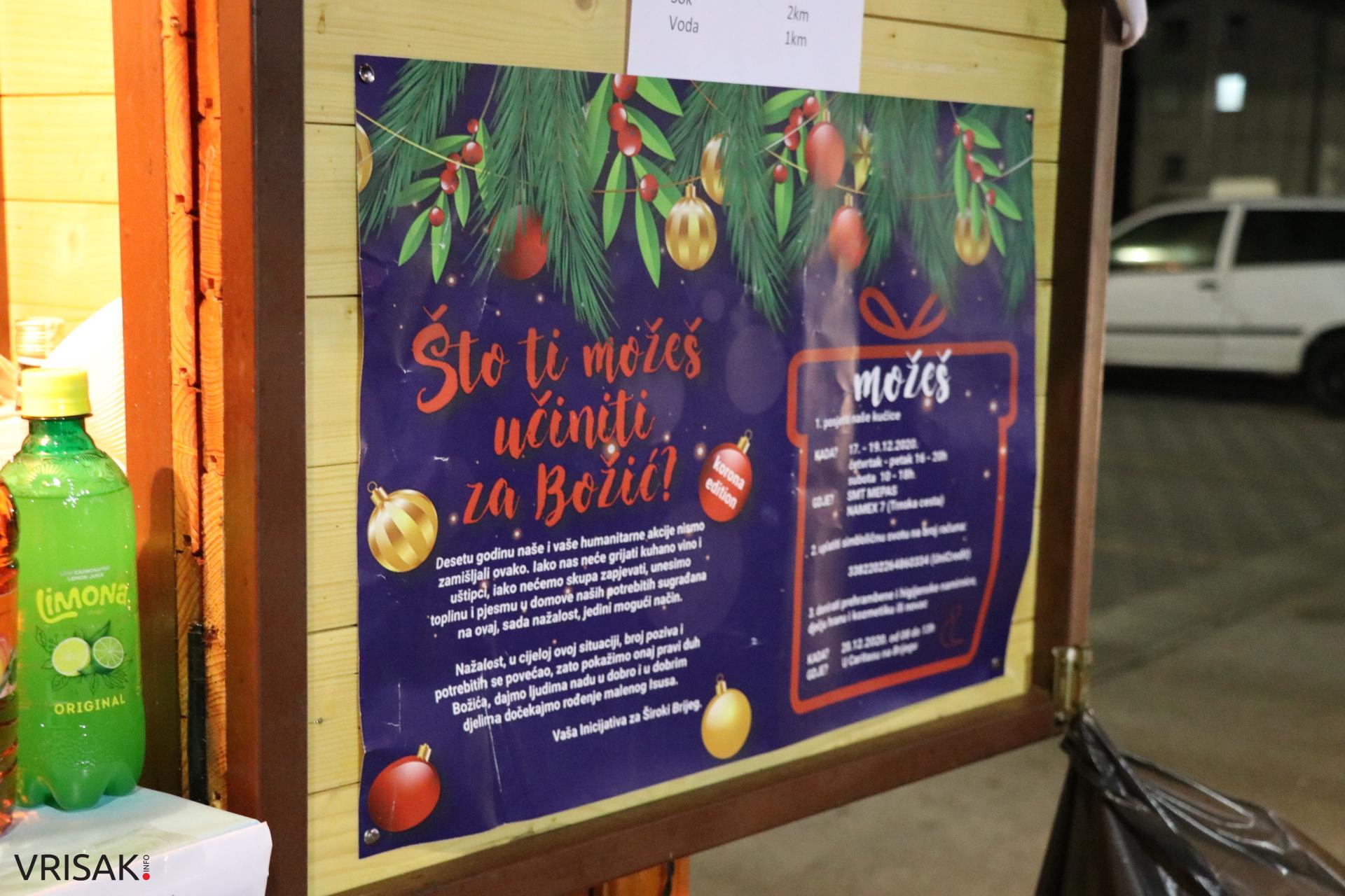 Posjetili smo kućice humanitarne akcije “Što ti možeš učiniti za Božić?”