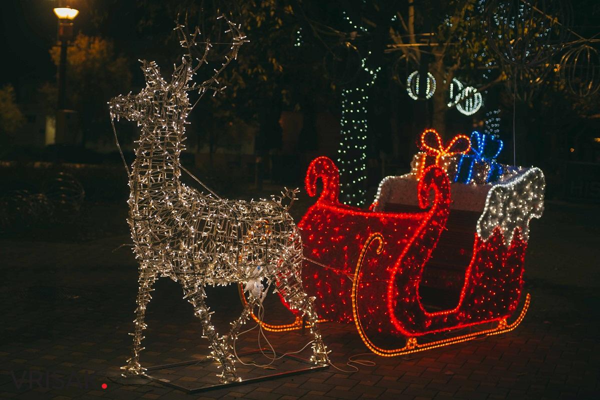 Ljubuški noću, u vrijeme Adventa