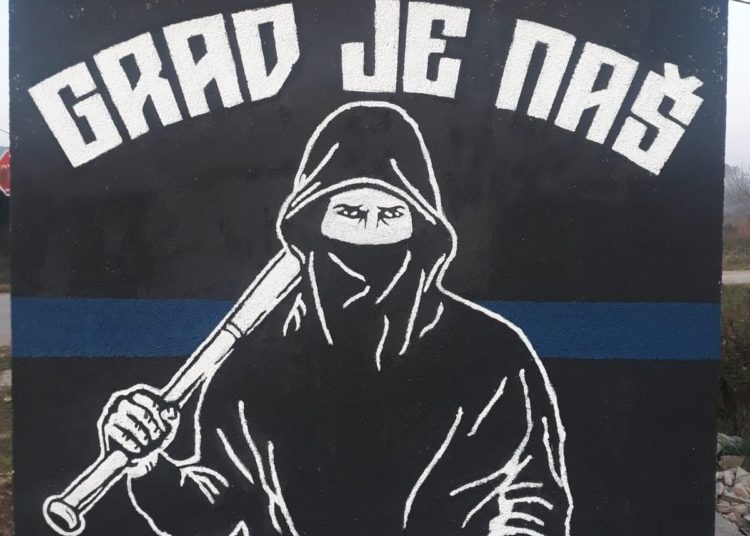 Škripari nastavili grafitima uređivati Široki Brijeg