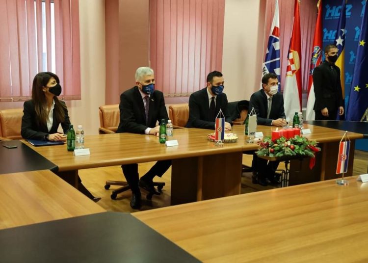 Sastanak Ćorić – Čović: Mostar ima priliku postati glavno gospodarsko središte