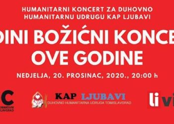 Pridružite se online humanitarnom koncertu za duhovno-humanitarnu udrugu “Kap ljubavi”