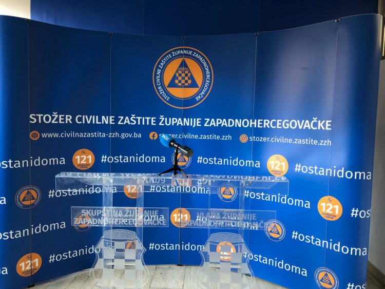 Županija Zapadnohercegovačka uvodi mjeru ograničavanja kretanja