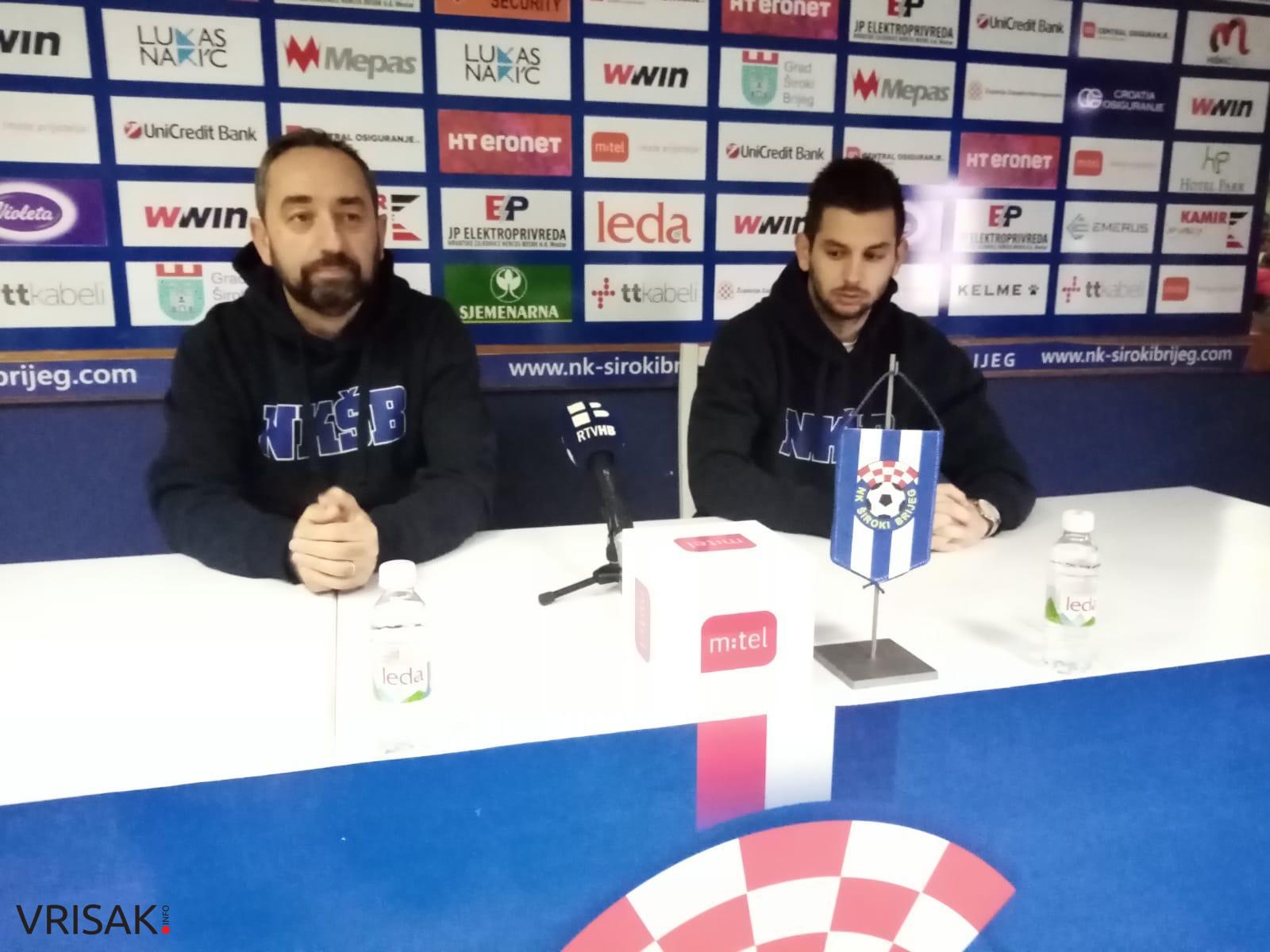 Karačić i Ćorić: Nestrpljivo čekamo utakmicu na Grbavici