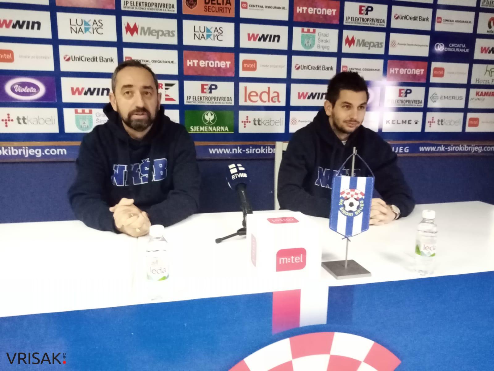 Karačić i Ćorić: Nestrpljivo čekamo utakmicu na Grbavici