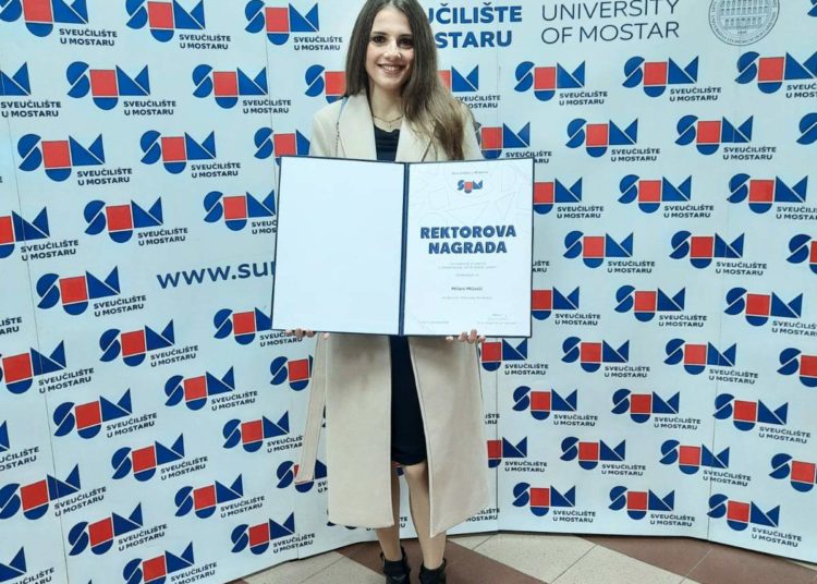 Ljubušanke Milana Mišetić i Renata Ketrin Bebić dobitnice Rektorove nagrade za uspjeh