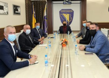 Galić i Ćulum razgovarali o poboljšanju statusa i zaštite zaposlenih u policijskim agencijama BiH